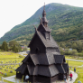 Iglesia de Borgund - Noruega